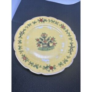 Dessert Plates Bread Butter Delvaux 18 Rue Royale Paris Hand Painted Antique